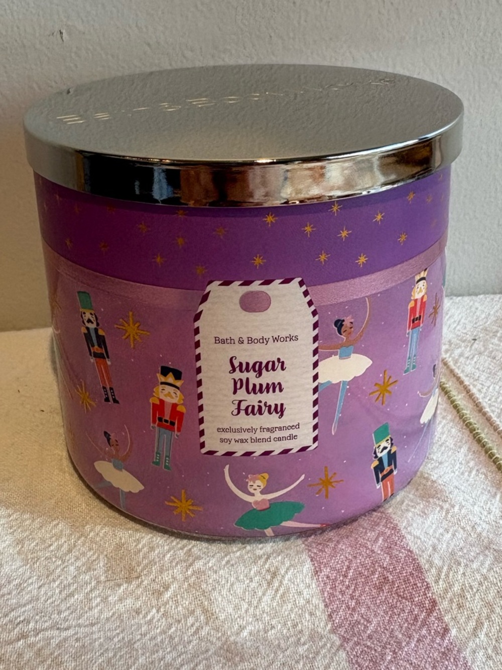 Bath & Body Works - Sugar Plum Fairy 3-Wick Candle